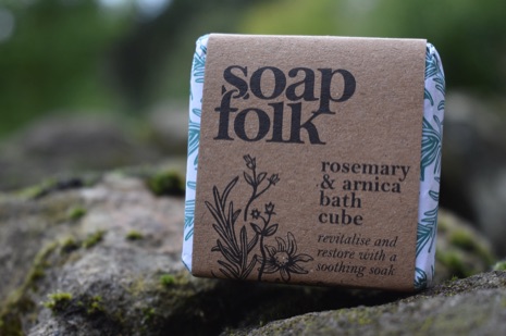 Soap Folk Rosemary and arnics bath cube